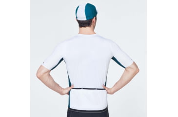 Image of Oakley Icon Jersey 2.0 Cycling T-Shirt - Mens, White, Large, FOA400596-100-L