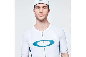 Image of Oakley Icon Jersey 2.0 Cycling T-Shirt - Mens, White, Large, FOA400596-100-L