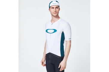 Image of Oakley Icon Jersey 2.0 Cycling T-Shirt - Mens, White, Large, FOA400596-100-L
