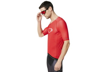 Image of Oakley Icon Jersey - Mens, Red Line, Medium, 434361-465-M