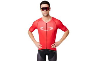 Image of Oakley Icon Jersey - Mens, Red Line, Extra Small, 434361-465-XS