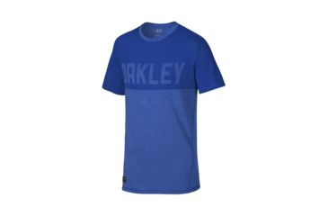 Image of Oakley Icon Ridge Short Sleeve Top - Mens, Jet Black Heather, Large 433583-01S-L