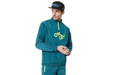 Image of Oakley Iridium Jacket - Mens, Petrol, Medium, 412686-9PE-M