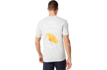 Image of Oakley Iridium Tee - Mens, Light Grey, 2XL, 457555-202-XXL