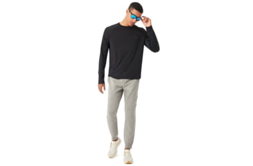 Image of Oakley Link Fleece Pant - Mens, Athletic Heather Grey, Medium, 422293A-24G-M