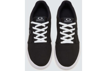 Image of Oakley Logo Canvas Flyer Sneaker - Mens, Jet Black, 8.5, 13551-01K-8.5