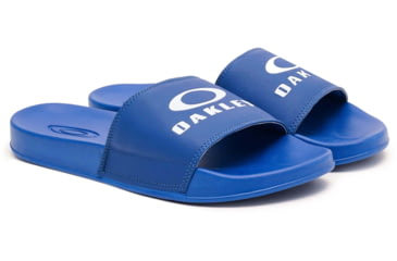 Image of Oakley Logo Ellipse Slide - Mens, Electric Shade, 12.0, 15205-66X-12.0