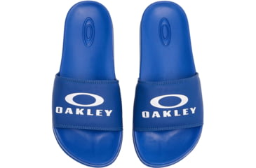 Image of Oakley Logo Ellipse Slide - Mens, Electric Shade, 12.0, 15205-66X-12.0