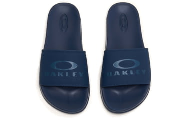 Image of Oakley Logo Ellipse Slide - Mens, Universal Blue, 7.0, 15205-6ZZ-7.0