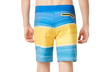 Image of Oakley Logo Shades Boarshort 18in - Mens, Foggy Blue, 36, 482571-6FB-36