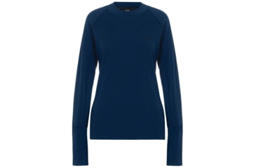 Image of Oakley Longsleeve Base Shirt - Womens, Dark Blue, Extra Large, 532344-609-XL