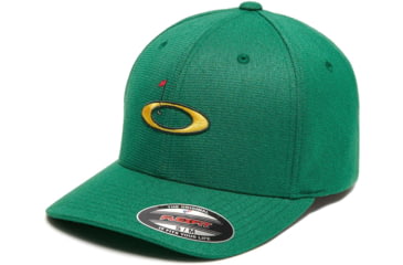 Image of Oakley Masters Heather New Era Hat - Mens, Green/Yellow, Large/Extra Large, FOS900110-7AZ-L/XL