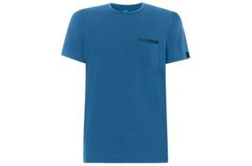 Image of Oakley Method Short Sleeve Solid - Mens, Ensign Blue, Large, 434025-64W-L