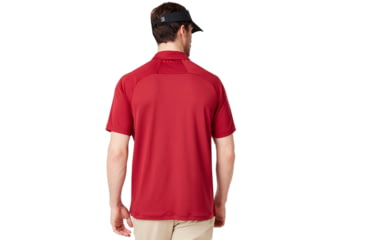 Image of Oakley Mirror Graphic Polo - Mens, Raspberry, Extra Large, 434430-45A-XL