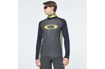 Image of Oakley MTB Long Sleeve Tech Tee - Mens, New Dark Brush, Medium, FOA400847-86L-M