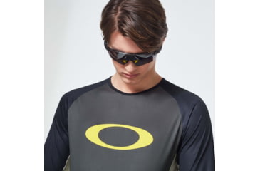 Image of Oakley MTB Long Sleeve Tech Tee - Mens, New Dark Brush, Medium, FOA400847-86L-M