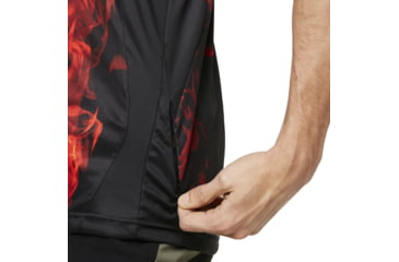 Image of Oakley Mtb Short Sleeve Tech Tee - Mens, FLAMES, L, 457608-9A3-L