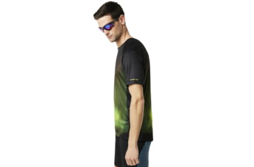 Image of Oakley Mtb Ss Tech Tee - Mens, Aurora Borealis, Extra Large, 457608-9A4-XL