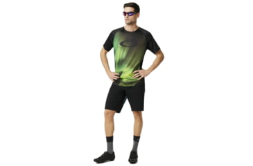 Image of Oakley Mtb Ss Tech Tee - Mens, Aurora Borealis, Extra Large, 457608-9A4-XL