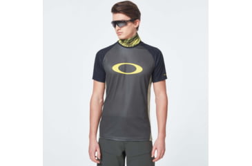 Image of Oakley MTB Tech Short Sleeve Tee - Mens, New Dark Brush, Large, FOA400848-86L-L
