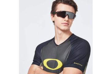 Image of Oakley MTB Tech Short Sleeve Tee - Mens, New Dark Brush, Large, FOA400848-86L-L