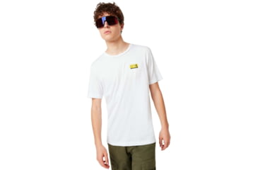 Image of Oakley Team Tee - Mens, White, Large, 457867-100-L