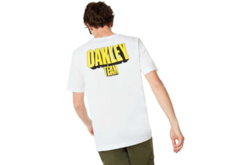 Image of Oakley Team Tee - Mens, White, Large, 457867-100-L