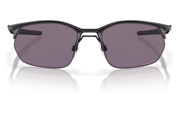 Image of Oakley OO4145 Wire Tap 2.0 Sunglasses - Mens, Satin Black Frame, Prizm Grey Lens, 60, OO4145-414501-60