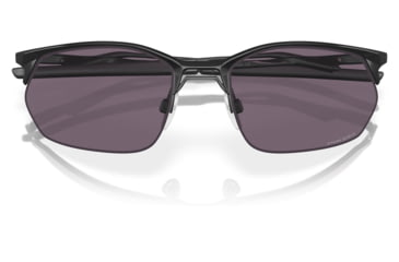 Image of Oakley OO4145 Wire Tap 2.0 Sunglasses - Mens, Satin Black Frame, Prizm Grey Lens, 60, OO4145-414501-60