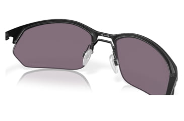 Image of Oakley OO4145 Wire Tap 2.0 Sunglasses - Mens, Satin Black Frame, Prizm Grey Lens, 60, OO4145-414501-60