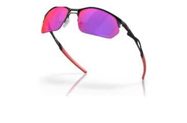 Image of Oakley OO4145 Wire Tap 2.0 Sunglasses - Mens, Satin Black Frame, Prizm Road Lens, 60, OO4145-414510-60