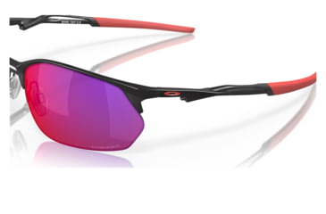Image of Oakley OO4145 Wire Tap 2.0 Sunglasses - Mens, Satin Black Frame, Prizm Road Lens, 60, OO4145-414510-60