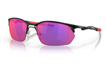 Image of Oakley OO4145 Wire Tap 2.0 Sunglasses - Mens, Satin Black Frame, Prizm Road Lens, 60, OO4145-414510-60