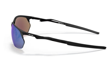 Image of Oakley OO4145 Wire Tap 2.0 Sunglasses - Mens, Satin Black Frame, Prizm Sapphire Lens, 60, OO4145-414504-60