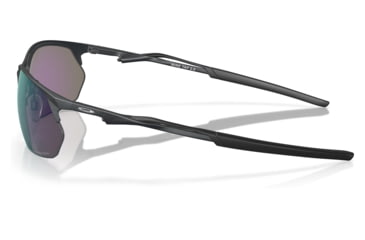 Image of Oakley OO4145 Wire Tap 2.0 Sunglasses - Mens, Satin Light Steel Frame, Prizm Jade Lens, 60, OO4145-414503-60