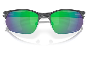 Image of Oakley OO4145 Wire Tap 2.0 Sunglasses - Mens, Satin Light Steel Frame, Prizm Jade Lens, 60, OO4145-414503-60