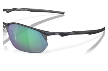 Image of Oakley OO4145 Wire Tap 2.0 Sunglasses - Mens, Satin Light Steel Frame, Prizm Jade Lens, 60, OO4145-414503-60