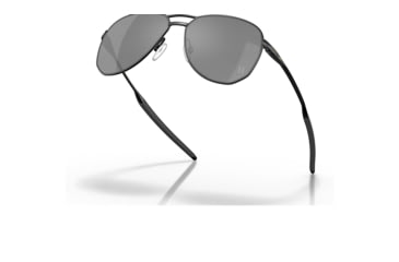 Image of Oakley OO4147 Contrail Sunglasses - Mens, Satin Black Frame, Prizm Black Lens, 57, OO4147-414707-57