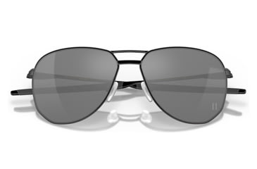 Image of Oakley OO4147 Contrail Sunglasses - Mens, Satin Black Frame, Prizm Black Lens, 57, OO4147-414707-57