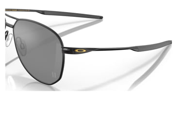 Image of Oakley OO4147 Contrail Sunglasses - Men's, Satin Black Frame, Prizm Black Lens, 57, OO4147-414707-57