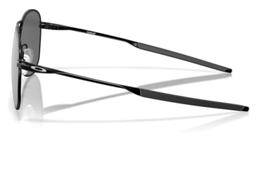 Image of Oakley OO4147 Contrail Sunglasses - Mens, Satin Black Frame, Prizm Black Polarized Lens, 57, OO4147-414704-57