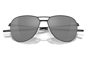 Image of Oakley OO4147 Contrail Sunglasses - Mens, Satin Black Frame, Prizm Black Polarized Lens, 57, OO4147-414704-57