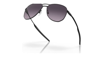 Image of Oakley OO4147 Contrail Sunglasses - Mens, Satin Black Frame, Prizm Grey Gradient Lens, 57, OO4147-414710-57