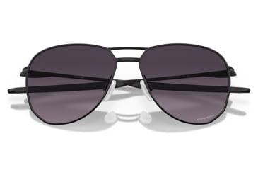 Image of Oakley OO4147 Contrail Sunglasses - Mens, Satin Black Frame, Prizm Grey Gradient Lens, 57, OO4147-414710-57