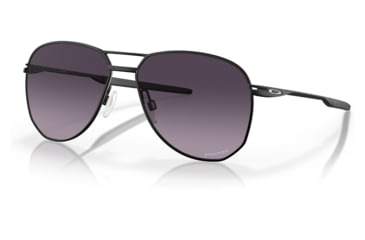 Image of Oakley OO4147 Contrail Sunglasses - Men's, Satin Black Frame, Prizm Grey Gradient Lens, 57, OO4147-414710-57