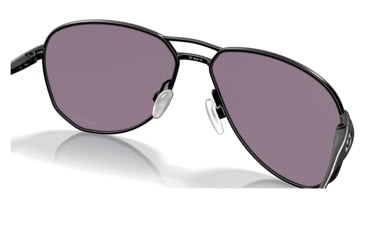 Image of Oakley OO4147 Contrail Sunglasses - Mens, Satin Black Frame, Prizm Grey Lens, 57, OO4147-414701-57