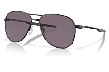 Image of Oakley OO4147 Contrail Sunglasses - Mens, Satin Black Frame, Prizm Grey Lens, 57, OO4147-414701-57