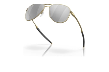 Image of Oakley OO4147 Contrail Sunglasses - Mens, Satin Gold Frame, Prizm Black Lens, 57, OO4147-414713-57