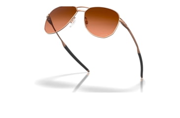 Image of Oakley OO4147 Contrail Sunglasses - Mens, Satin Rose Gold Frame, Prizm Brown Gradient Lens, 57, OO4147-414705-57