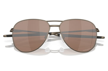 Image of Oakley OO6050 Contrail TI Sunglasses - Men's, Pewter Frame, Prizm Tungsten Lens, 57, OO6050-605002-57